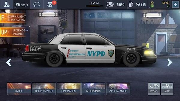 Drag Racing Streets Mod apk Game Modes screenshot